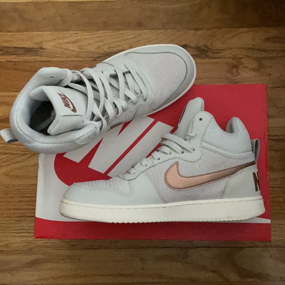 Nike Women's Court Borough Mid Premium - Picture 4 of 15